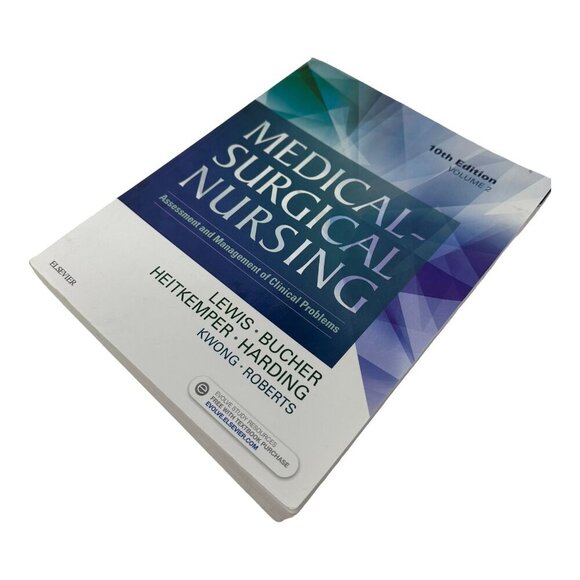 Medical Surgical Nursing Vol 2 10th Edition Textbook Lewis Bucher Harding - Picture 4 of 12